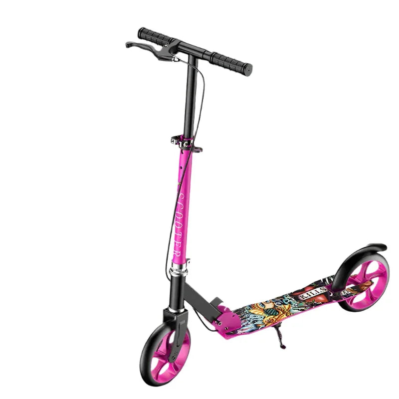 Kick Scooter for Adults – Foldable Design with Dual Brakes