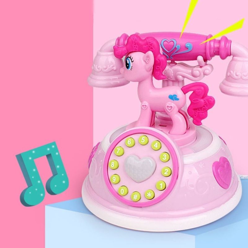 Unicorn Phone With LED Light And Music