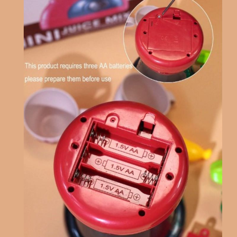 Battery Operated Mini Juicer Machine With Essential Accessories (Deal)