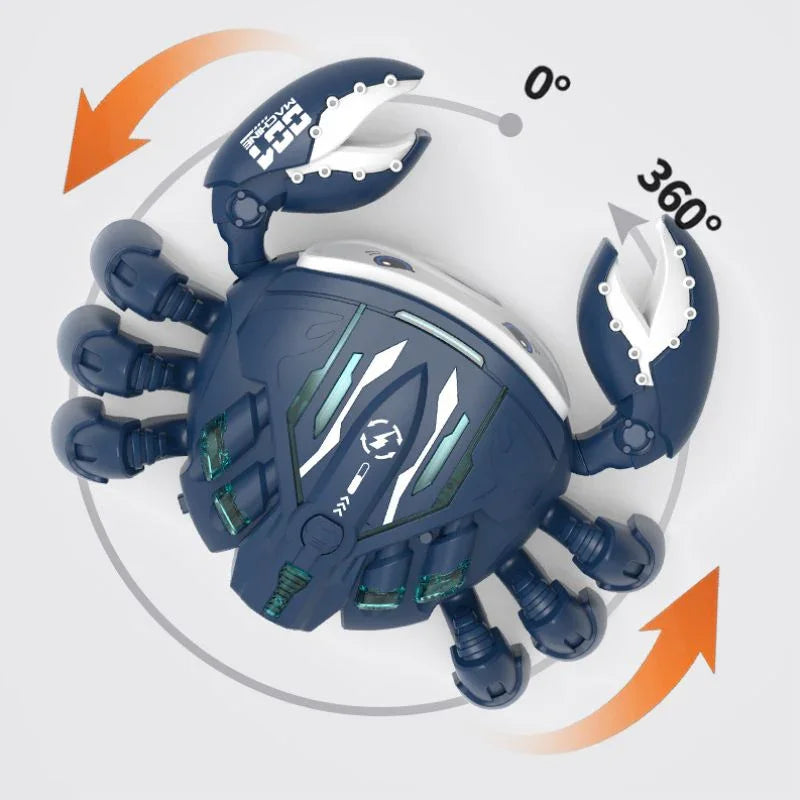 Mechanical Crab Crazy Rotation To All Directions