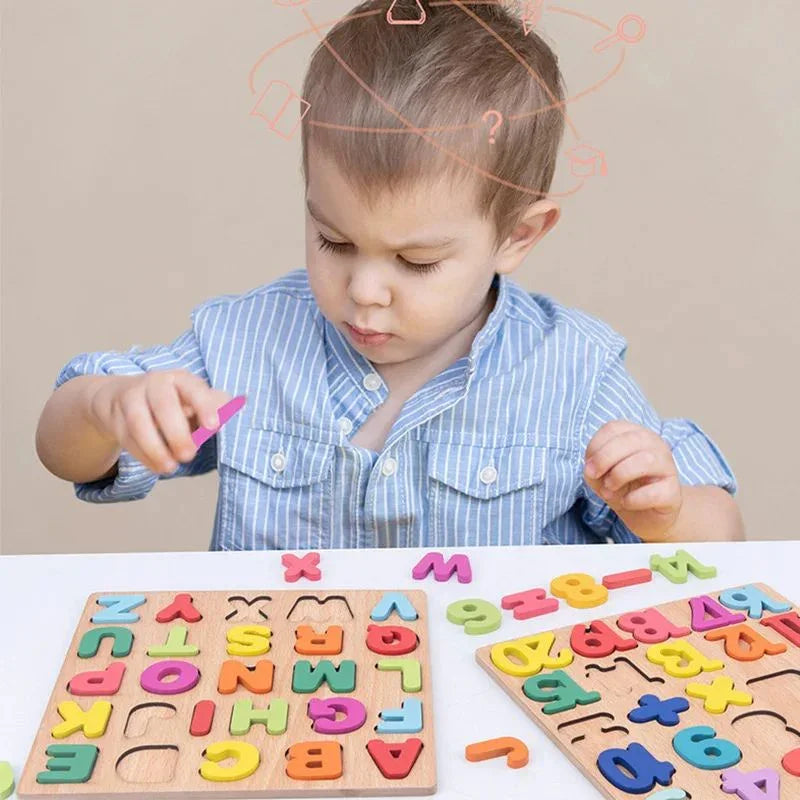 Wooden Puzzle for Toddlers – A Classic Learning Adventure 1 PCS
