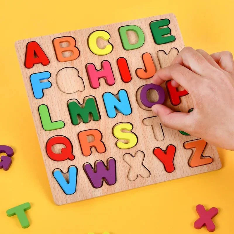 Wooden Puzzle for Toddlers – A Classic Learning Adventure 1 PCS