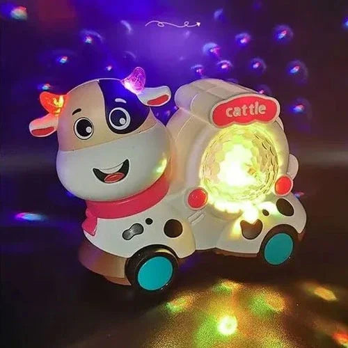 Funny Sheep Toy Car with Lights & Music – Bump & Go Action for Kids