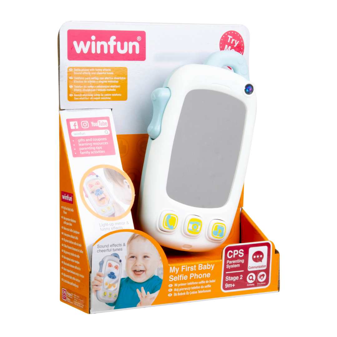 Winfun - Cute Baby Selfie Phone Toy For Kids (0767/0767G)
