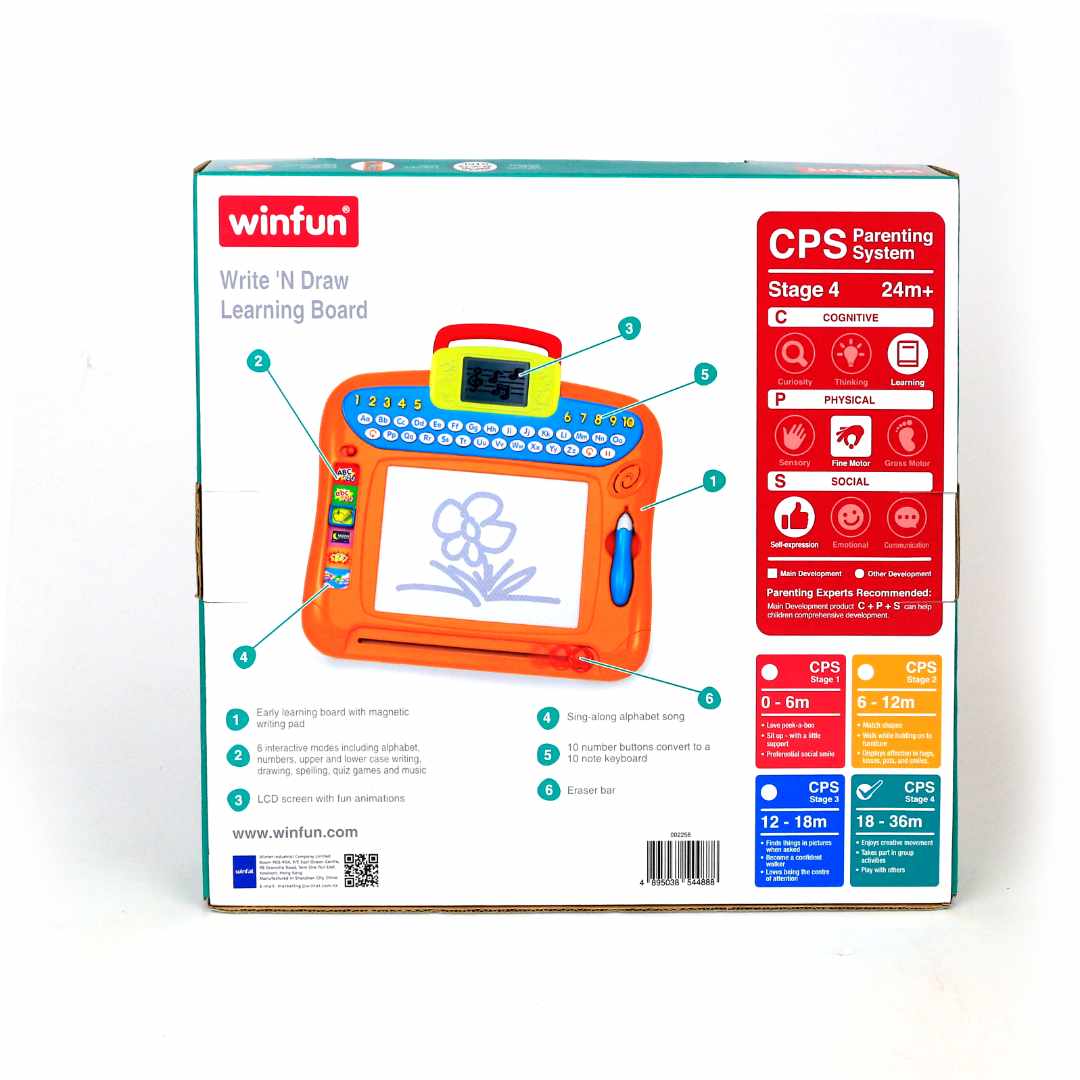Winfun - Write 'N Draw Learning Board