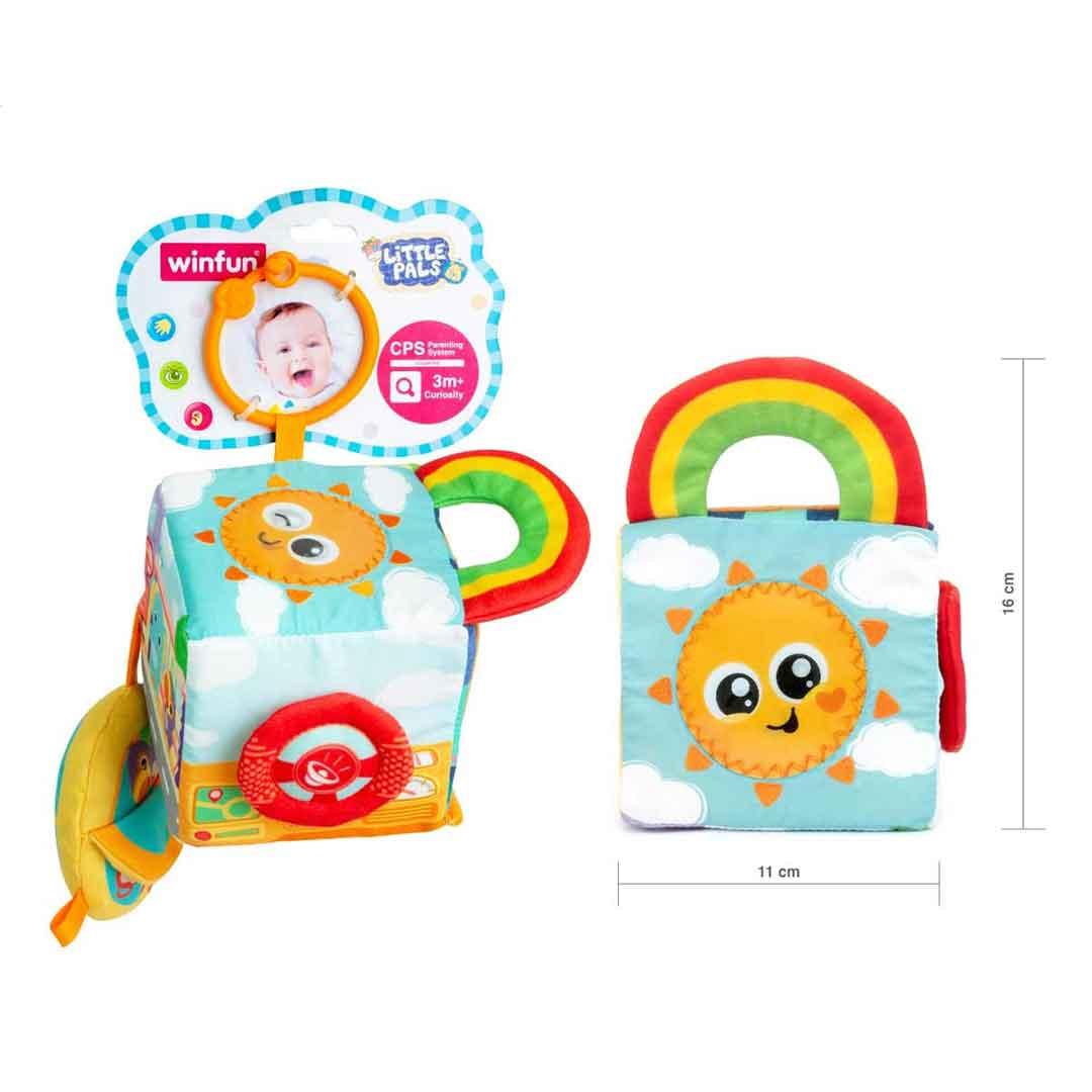 Winfun - Soft On-The-Move Activity Cube Toy for Kids (0264)