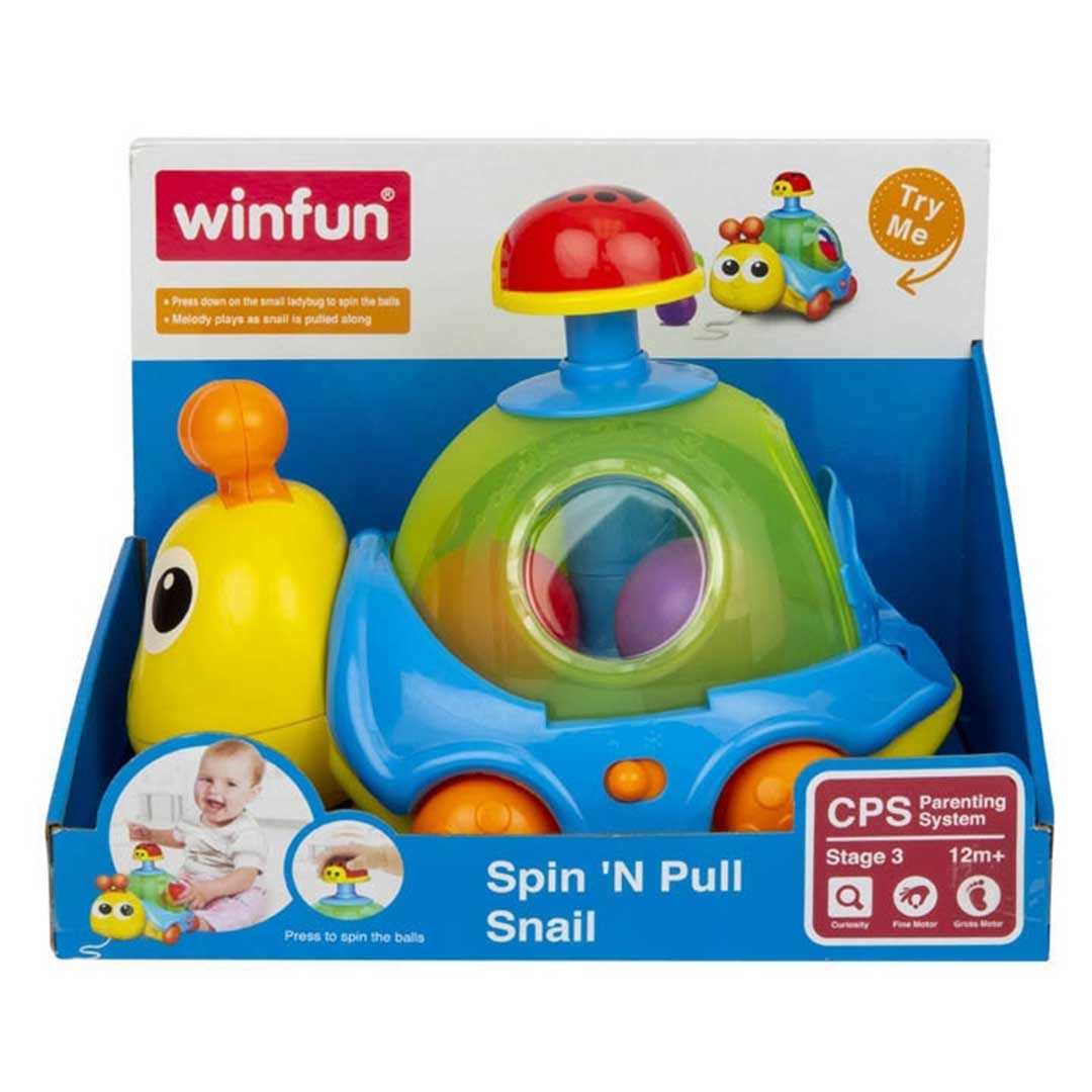 Winfun - Spin 'N Pull Snail