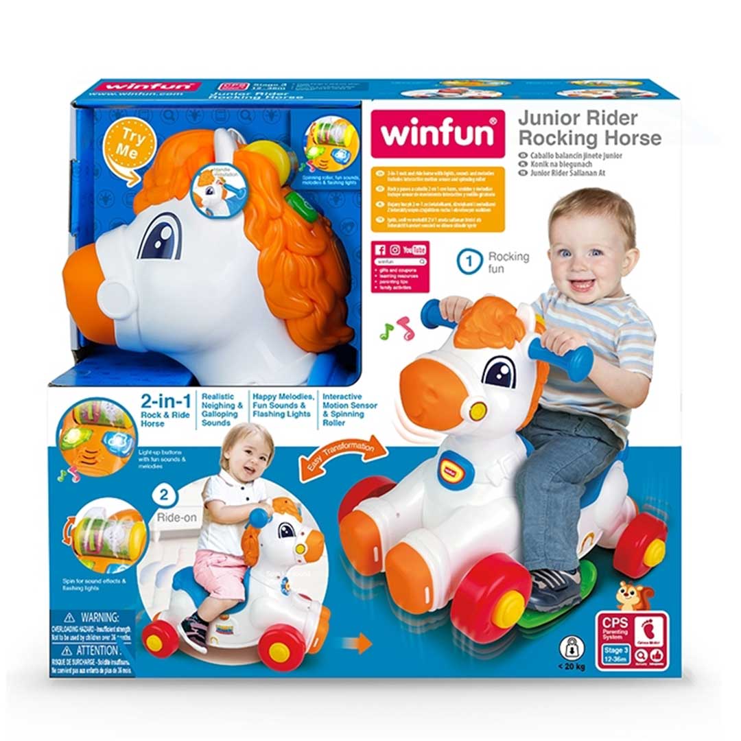 Winfun - Rocking Junior Riding Horse For Kids (0760)