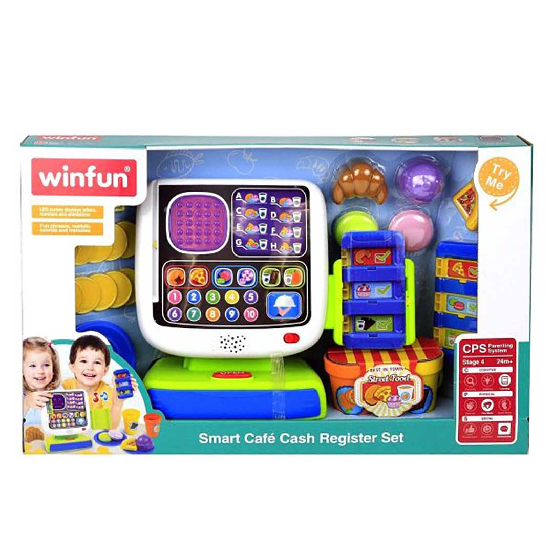 Winfun - Smart Cafe Cash Register Playset For Kids (2515)