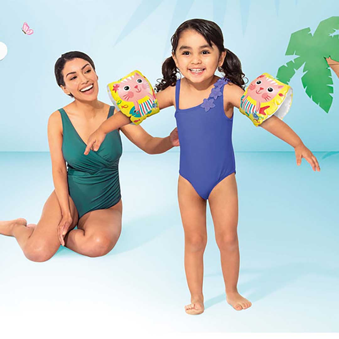 Intex - Happy Kitten & dinosaur & Fishes Arm Bands