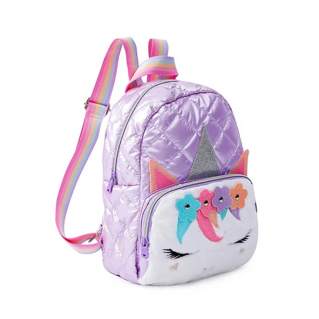 Unicorn Plush Fiber Backpack