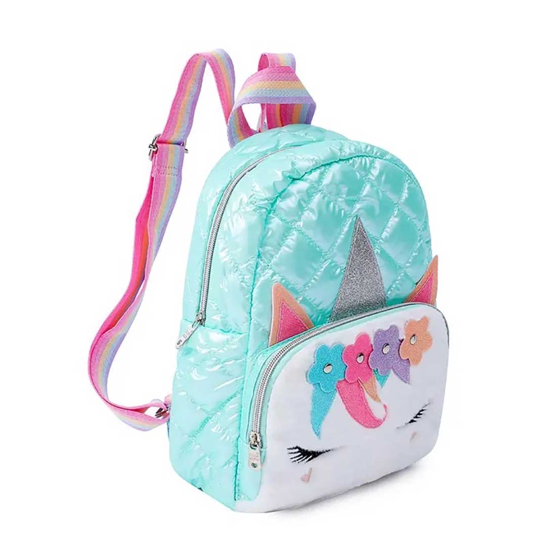 Unicorn Plush Fiber Backpack