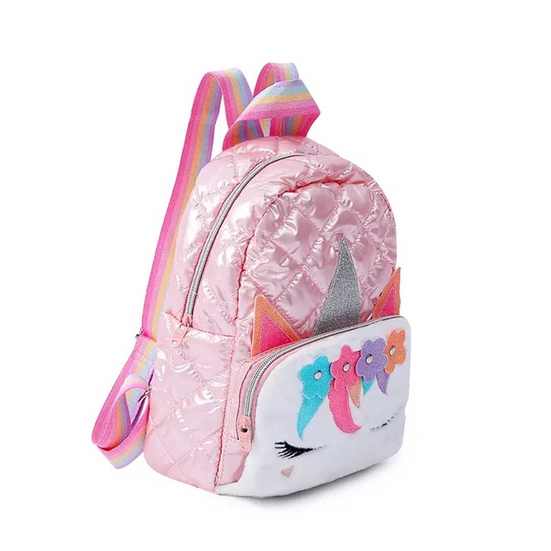 Unicorn Plush Fiber Backpack