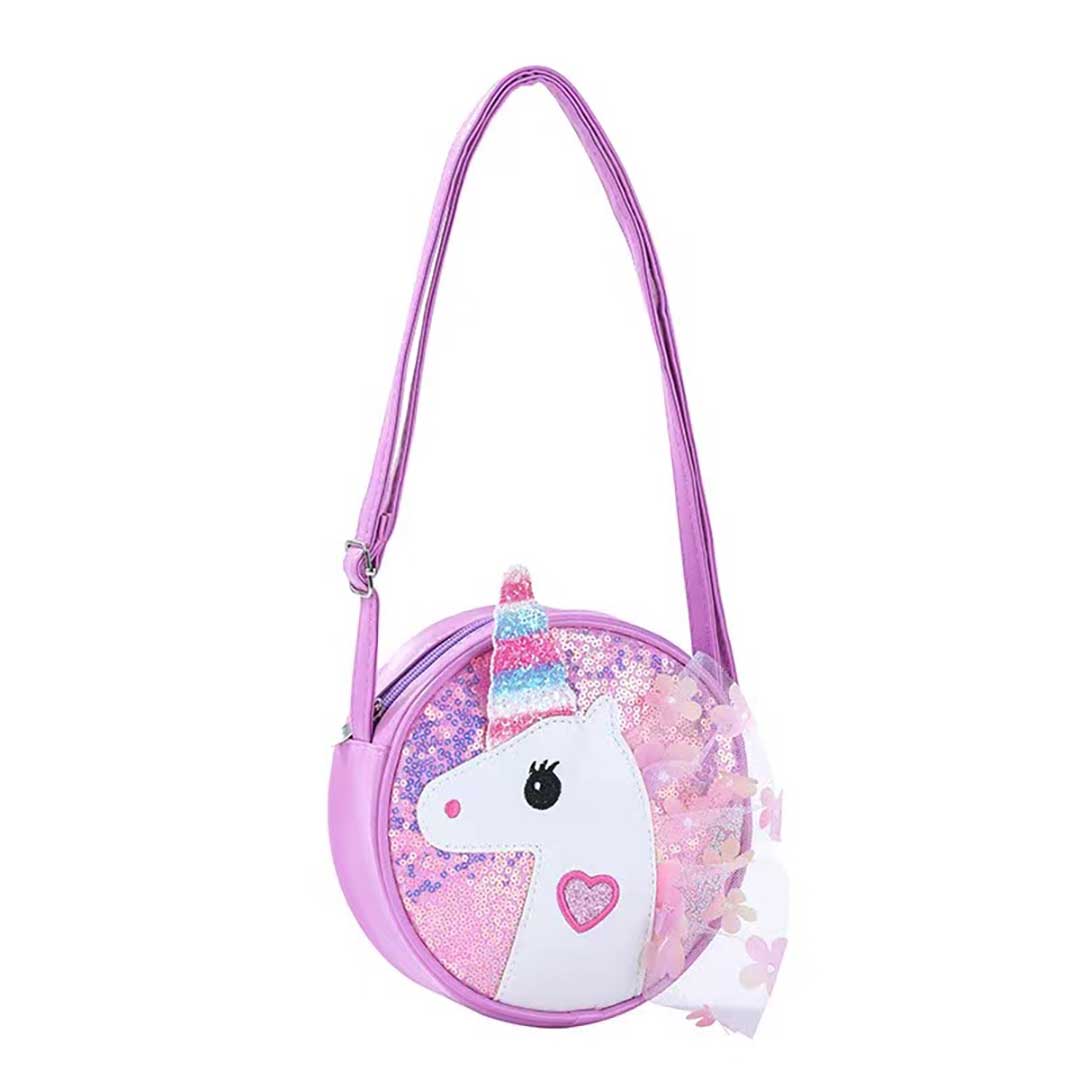 Unicorn Face Cross Body Handbag