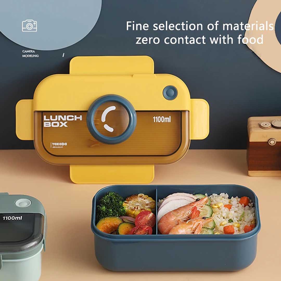 Camera Shape Bento Lunch Box Creative Lunch Containers for Kids