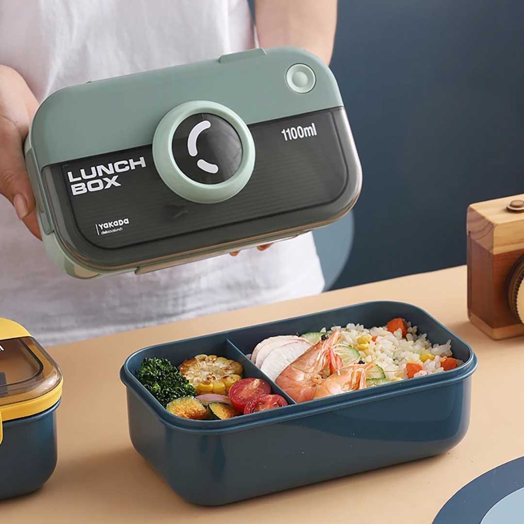 Camera Shape Bento Lunch Box Creative Lunch Containers for Kids