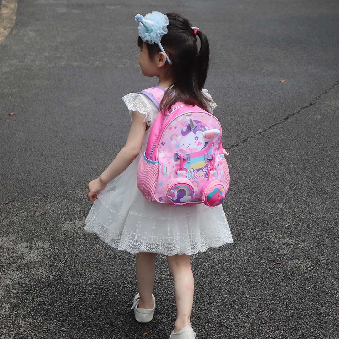 Vest Cute Cartoon School Bag For Kids