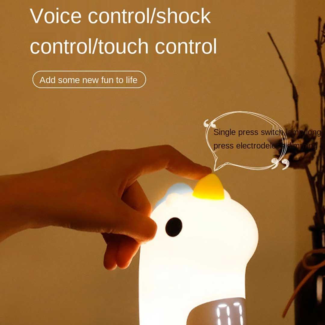 Unicorn Night Lamp And Digital Clock