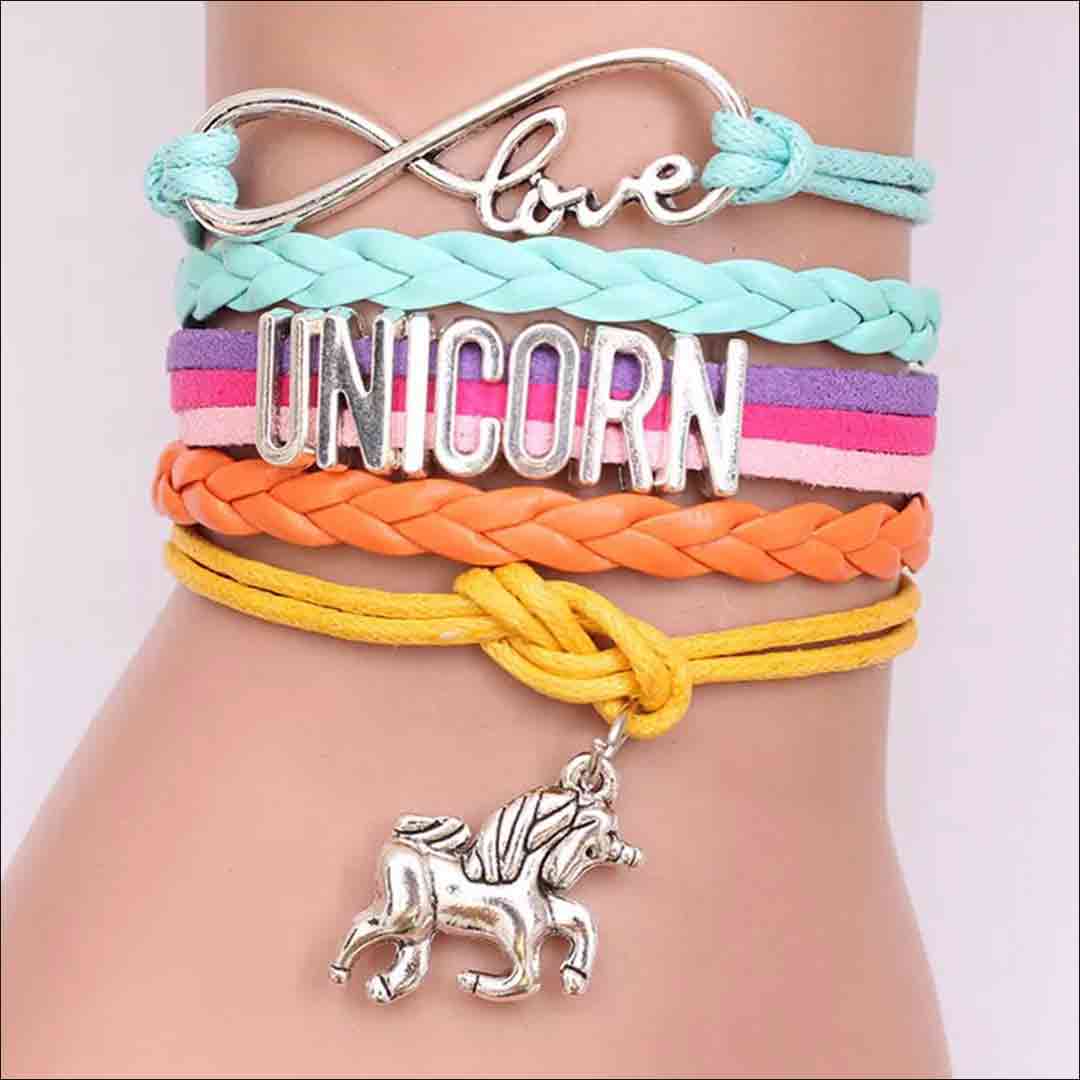 Unicorn Multi Layered Bracelet