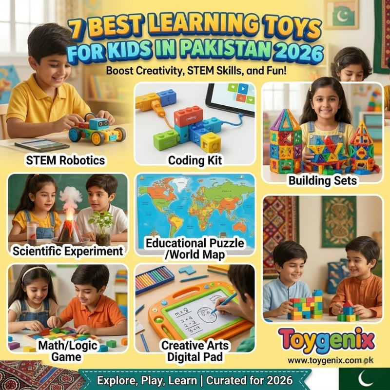 7 Best Learning Toys for Kids in Pakistan 2026