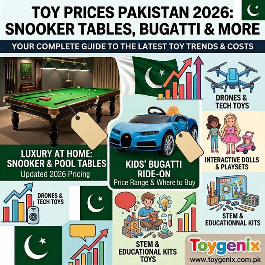 Toy Prices Pakistan 2026: Snooker Tables, Bugatti & More