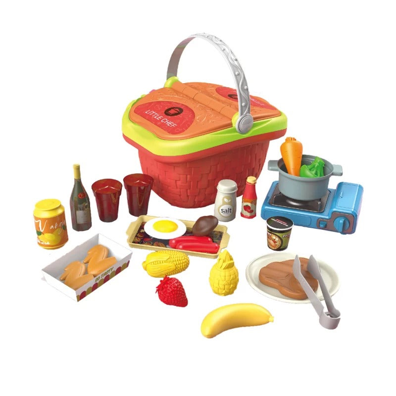 Cooking Hand Basket Playset For Kids