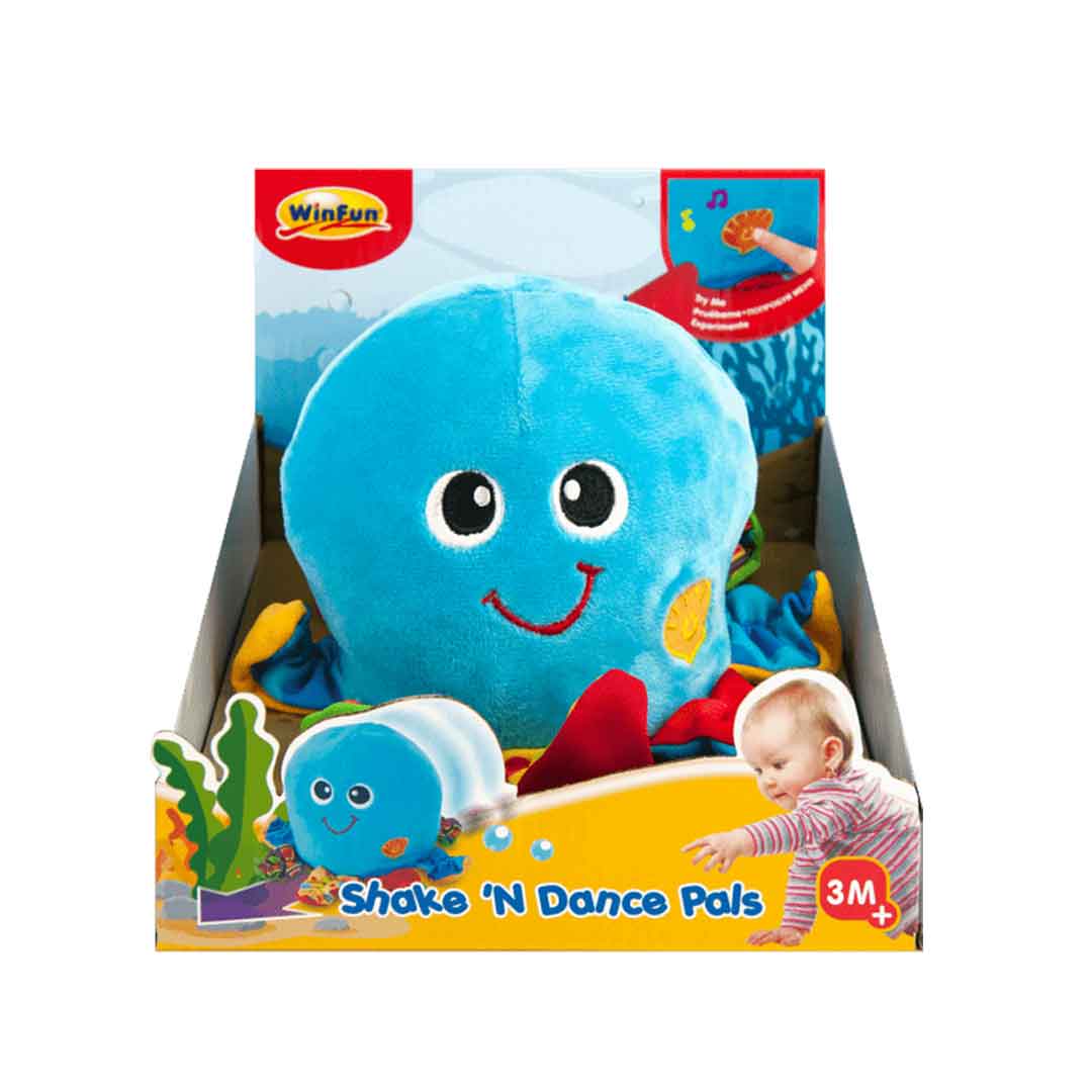 Winfun - Shake 'N Dancing Octopus Pal Toy For Kids (0142) (Deal)