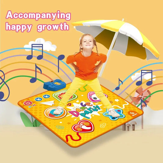 Dancing Play Game Mat – Interactive Instruments Carpet Toy for Kids