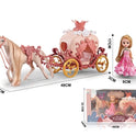 2 PCS Gabbys Doll Music Carriage For Kids