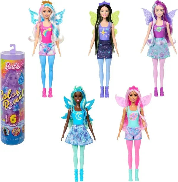 Solid Color Reveal Fairy Doll For Kids