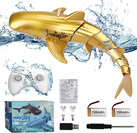 Remote Control Mini Shark Toy – Realistic Radio-Controlled Swimming Fish