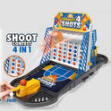 4 In 1 Basketball Shoot Game For Kids