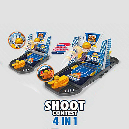 4 In 1 Basketball Shoot Game For Kids