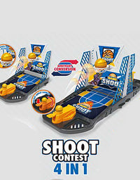 4 In 1 Basketball Shoot Game For Kids
