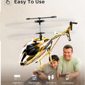 Remote Control Helicopter with LED Lights Fun & Interactive Toy for Kids