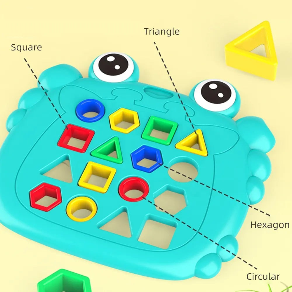 Educational Crab Matching Board Game For Kids