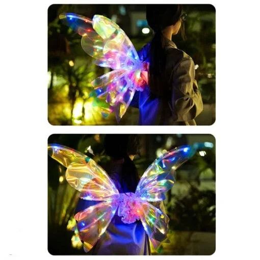 Butterfly Flower Wings Light & Music For Girls