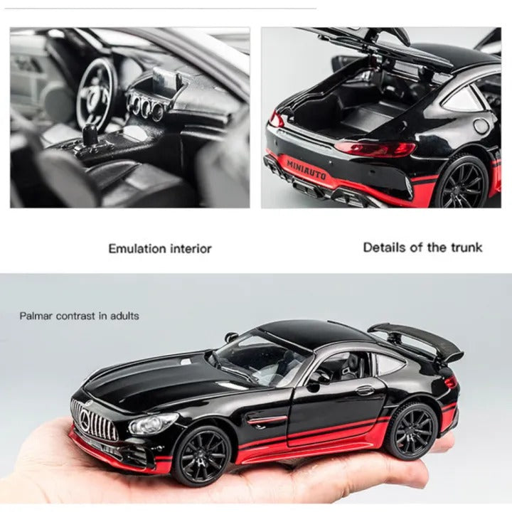 Mercedes-Benz AMG GTR Diecast Model Car For Kids