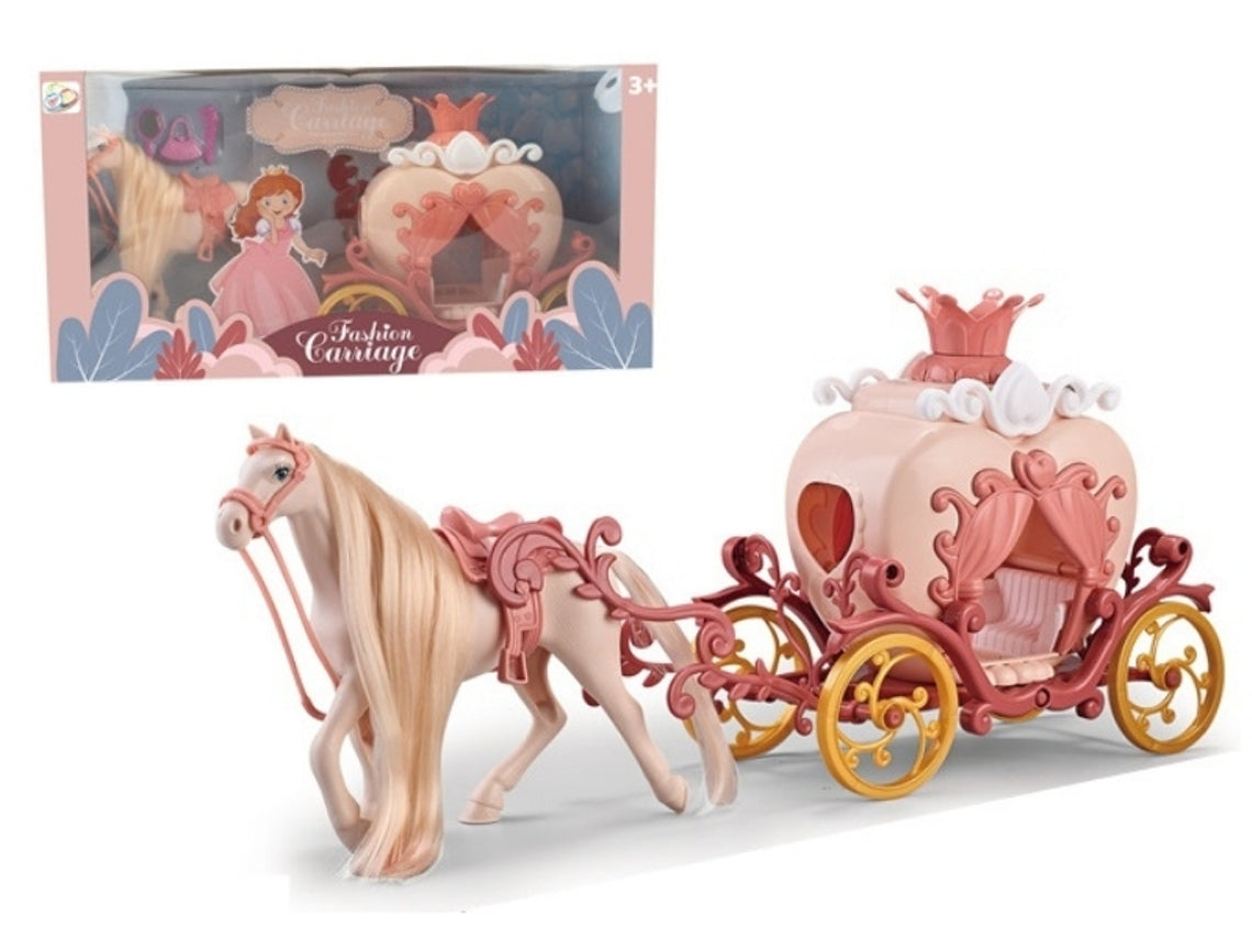 2 PCS Gabbys Doll Music Carriage For Kids