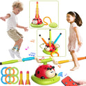 3 In 1 Musical Jump Ring Toss Game For Kids