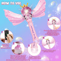 Fairy Princess Bubble Wand – Magical Outdoor Bubble Toy for Girls