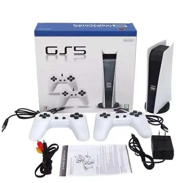 GS5 Console Retro TV Game Box with 200 Classic 8-Bit Games