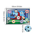 Soccer Game Set Indoor, Kick & Stick Removable, Improve Ball Skills