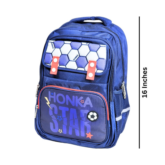 Honka Children's Football School Bag Waterproof Lightweight Backpack (Purple) (2282) (Deal)