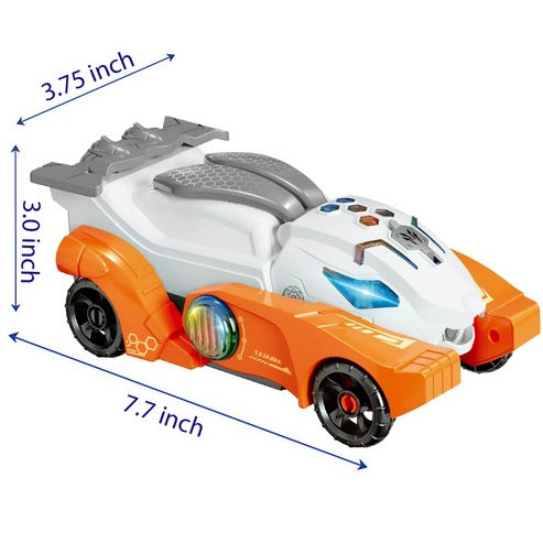 Transforming Rabbit Robot Car Toy for Kids