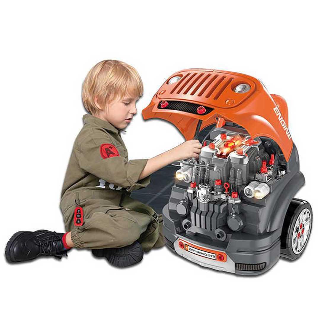 Kids Car Engine Toy Set – Toygenix.pk