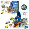 Vehicle Toy Set Airplane Playset for Kids with Cars Accessories