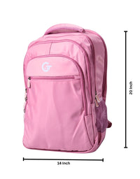 GT Decent School & College Backpack For Kids (6888) (Pink) (Deal)
