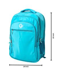 GT Decent School & College Backpack For Kids (6888) (Blue)
