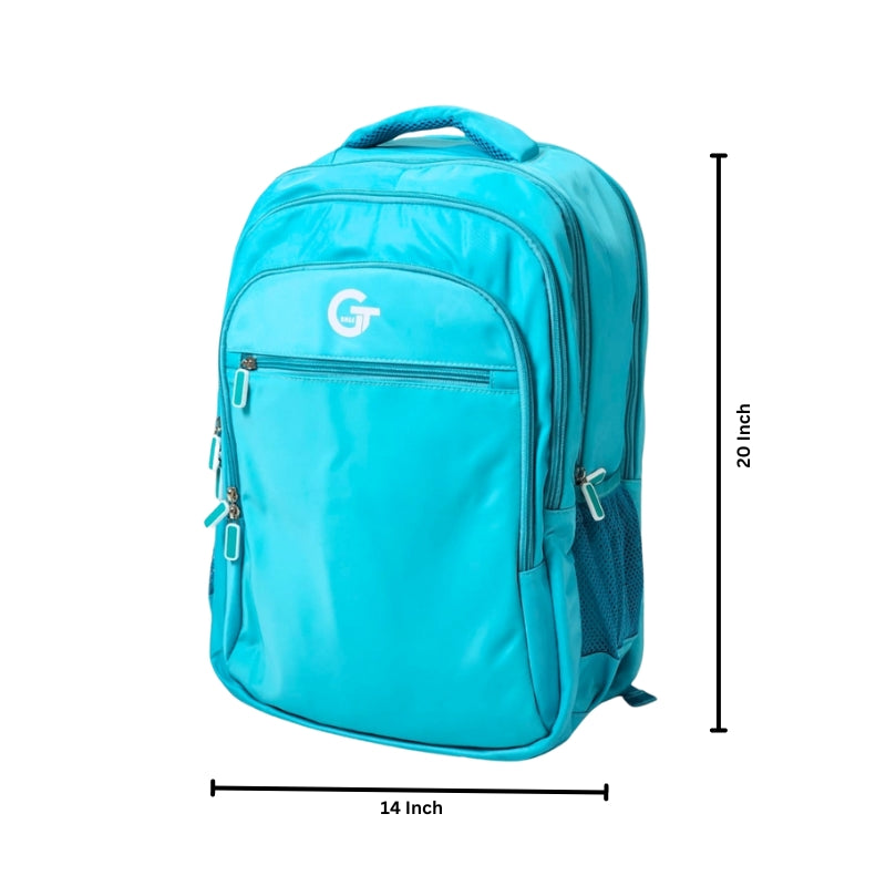 GT Decent School & College Backpack For Kids (6888) (Blue)